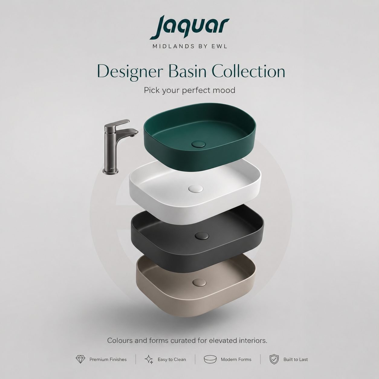 Jaquar bathroom product creative